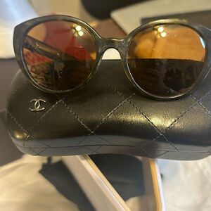 These Chanel sunnies are vintage, are preloved but cool as a fan!